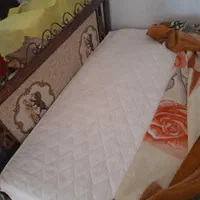 تخت خواب دو نفره در حد نو|تخت و سرویس خواب|تبریز, |دیوار