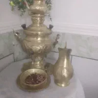 سماور گازی برنجی