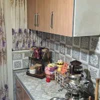 کابینت فلزی و اجاق گاز