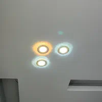 پنل LED توکار ۷ وات دور شیشه ققنوس آفتابی و مهتابی|لامپ و چراغ|اصفهان, کارلادان|دیوار