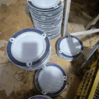 بشقاب پلو و پیش دستی مارک توس