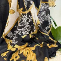 روسری دور دست دوز پاییزه فقط ۱۶۸