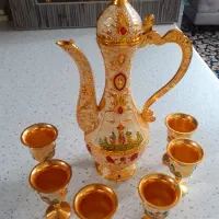 قهوه خوری برنجی نونو قدیمی خیلی شیک