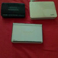 3 مودم با هم زایکسل تندا و تی پی لینک