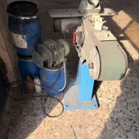 سمباده نواری و موتور سه اسب