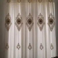 دوتاپرده‌پذیرایی‌ویک‌‌پرده‌اتاق‌خواب|پرده، رانر، رومیزی|شهریار, شهرک وائین|دیوار