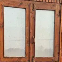 در و پنجره آلومینیوم و چوب نراد با چهارچوب وشیشه