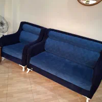 مبل ۹نفره با میز وسط و۴ تا عسلی|مبلمان خانگی و میز عسلی|آباده, |دیوار