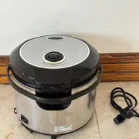 پلوپز برند تفال tefal استیل  تمیز و سالم|اجاق گاز و لوازم برقی پخت‌وپز|تهران,  امام زاده قاسم (نیاوران)|دیوار