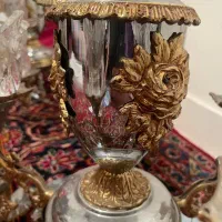 فروش دو عدد لوستر برنج ابکاری شده|لوستر و چراغ آویز|تهران, بنیهاشم|دیوار