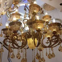 فروش لوستر کلاسیک برنز