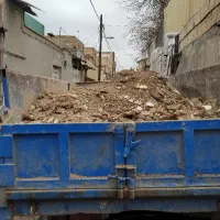 حمل خاک نخاله ساختمانی نیسان