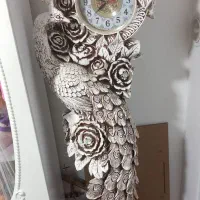 ساعت قدی طرح طاووس|ساعت دیواری و تزئینی|مشهد, ایثارگران|دیوار