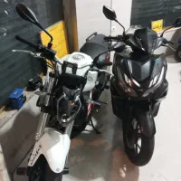 موتور طرح کلیک کویر ایروکس بنلی هندا زیر قیمت همه|موتورسیکلت|رشت, استادسرا|دیوار
