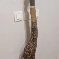 مجسمه زرافه چوبی
