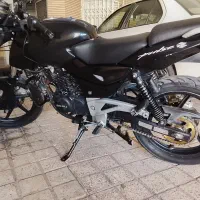 موتور پالس مشکی مدل 90|موتورسیکلت|مشهد, کلاهدوز|دیوار