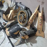 فروش لوازم موتور سیکلت پرواز طرح آسمان ریس 200cc|قطعات یدکی و لوازم جانبی|چالوس, |دیوار