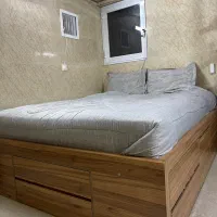 تخت خواب دونفره کشو دار|تخت و سرویس خواب|کرج, مطهری|دیوار