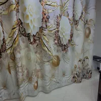 پرده پانچی مدل طرح دار