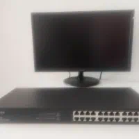 سویچ ۲۴ پورت دیجیتال گیگابیت رکمونت tp-link|مودم و تجهیزات شبکه|تهران, مجیدآباد|دیوار