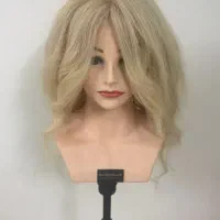 کله مانکن با موی طبیعی