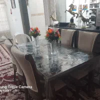 فروش میز و صندلی نهار خوری ۶ نفره|میز و صندلی غذاخوری|کاشان, کارگر|دیوار