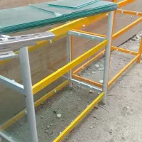 قفسه ویترین مغازه رگال دیواری