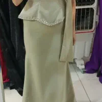 لباس مجلسی کراپ دامن صدری سایز xl