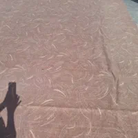 موکت ابرو بادی ساده و طرح برگ و گلیم فرش گرد