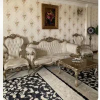 مبل سلطنتی ۹نفره|مبلمان خانگی و میز عسلی|گلپایگان, |دیوار