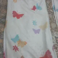 پرده پانچ دو عدد ویک عدد پرده حریر اتاق خواب|پرده، رانر، رومیزی|کرج, کمال‌شهر|دیوار