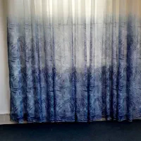 یک جفت پرده حریر اصل