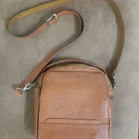 کیف دوشی چرم بز