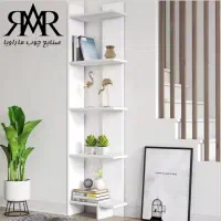 قفسه کتاب و دکوری B02 ام دی اف و چوبی|کتابخانه، شلف، قفسههای دیواری|ارومیه, |دیوار