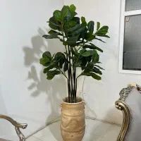 درختچه مصنوعی همراه با گلدان