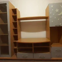 کتابخانه کودک و نوجوان|کتابخانه، شلف، قفسه‌های دیواری|تهران, تهران‌نو|دیوار