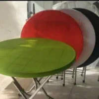 میز گرد تاشو پایه فلزی کد 360|میز و صندلی غذاخوری|شیراز, محراب|دیوار