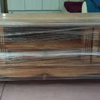 میز تلویزیون نو بسیار با کیفیت و چوب اصلی راش سبک