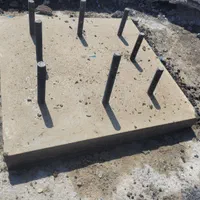 کاشت میلگرد و FRP و نصب صفحه پلیت زیر ستون