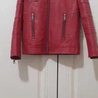 کاپشن چرم بچگانه