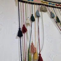 سردر گلیمی یا پرده گلیمی|پرده، رانر، رومیزی|آبدانان, |دیوار