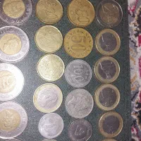 تعداد ۷۸قطعه سکه خارجی وایرانی همگی باارزش|کلکسیون سکه، تمبر، اسکناس|تهران, تهرانپارس شرقی|دیوار