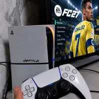 کرایه اجاره پلی استیشن PS5 + بازی FC27 با ارسال