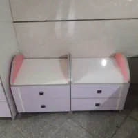 کمد کودک با دو عدد دارور دو کشویی|جاکفشی، کمد، دراور|خلخال, |دیوار