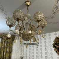 لوستر شاخه ای کریستالی