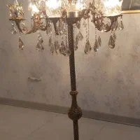 آباژور ایستاده برنز اصل ۶ شاخه ۱۳ شعله