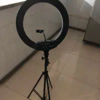 رینگ لایت ۱۸ اینچ سالم و تمیز|دوربین عکاسی و فیلمبرداری|کرج, شهرک بنفشه|دیوار