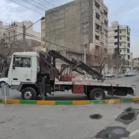 جرثقیل خاور بادسان 8 تن b8       جک 4 هزار