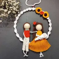 آویزهای عروسک مکرومه|اسباببازی بچه|تهران, افسریه جنوبی|دیوار