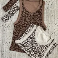 تاپ شلوارک کراپ شلوار بگ